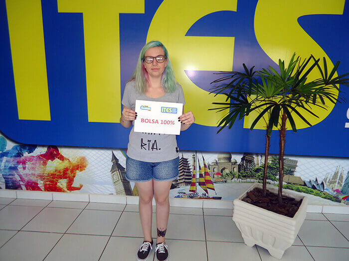 Candidata Premiada no Concurso de Bolsas do ITES