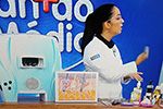 Docente do curso de Estética participa do programa “Santa Receita” na TV Aparecida