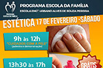 Curso de Estética participa do programa Escola da Família